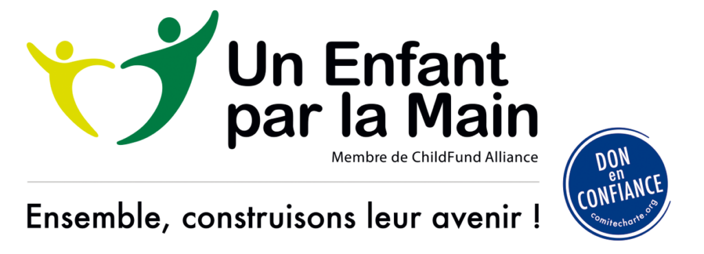 logo de l'association un enfant par la main